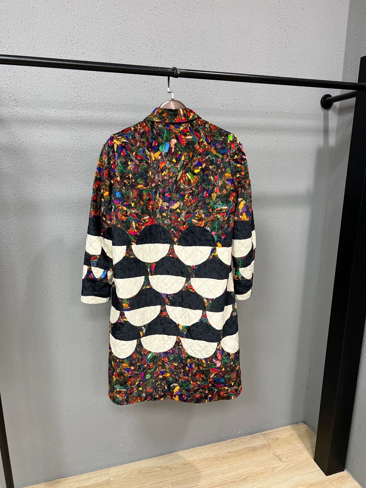 Dries Van Noten Dries van Noten Runway Velvet Coat Size S / US 4 / IT 40 - 2 Thumbnail