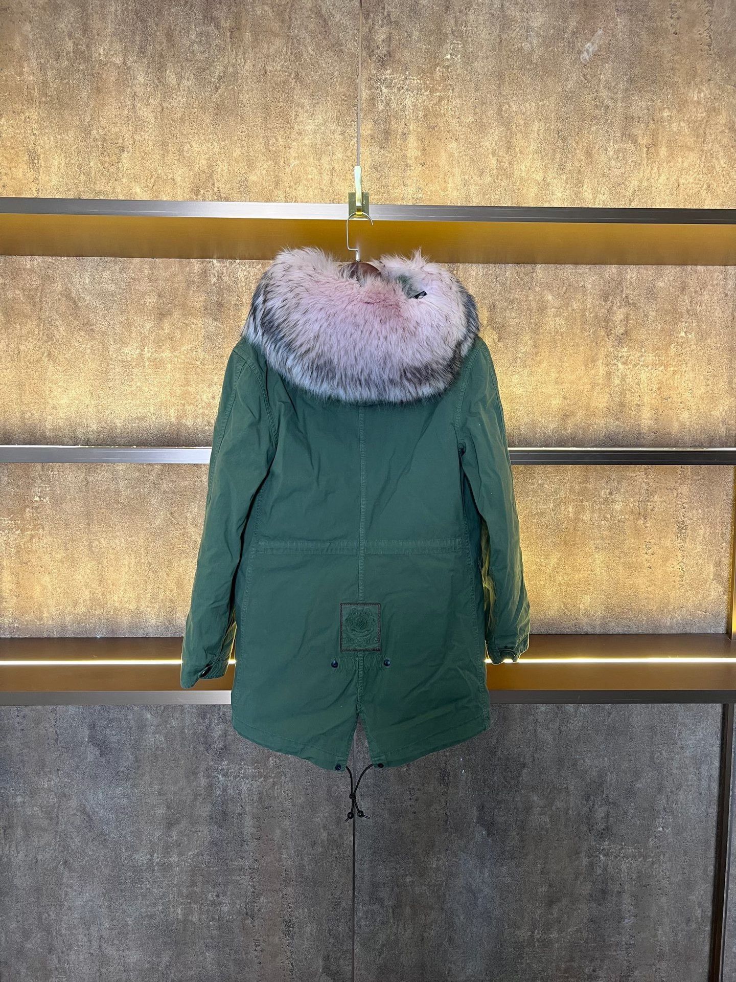 Other Fox Fur Parka Coat Size M / US 6-8 / IT 42-44 - 2 Thumbnail