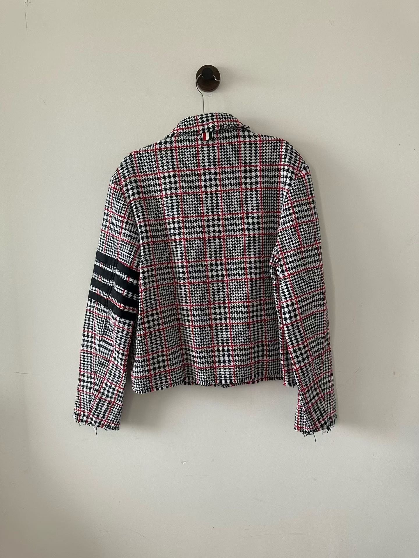 Thom Browne Thom Browne Houndstooth Tassel Jacket Size S / US 4 / IT 40 - 2 Thumbnail