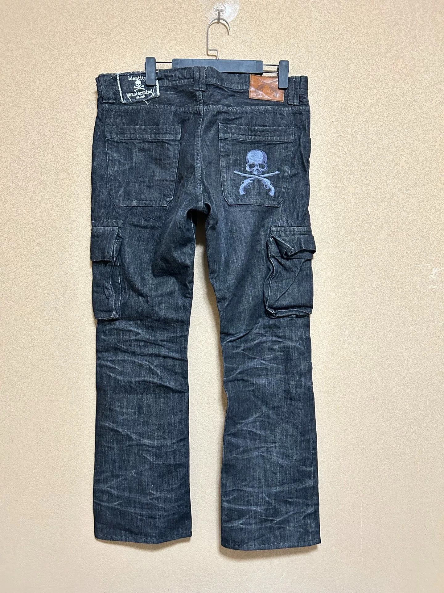 Mastermind Japan Mastermind Japan x ROAR Black Studded Jeans Size US 31 - 2 Thumbnail