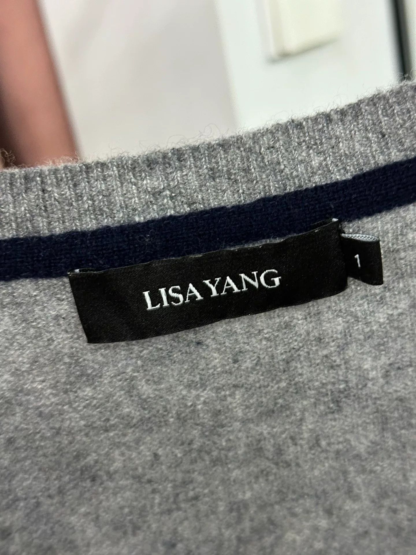 Lisa Yang Lisa Yang Gray Cardigan Size M / US 6-8 / IT 42-44 - 2 Thumbnail