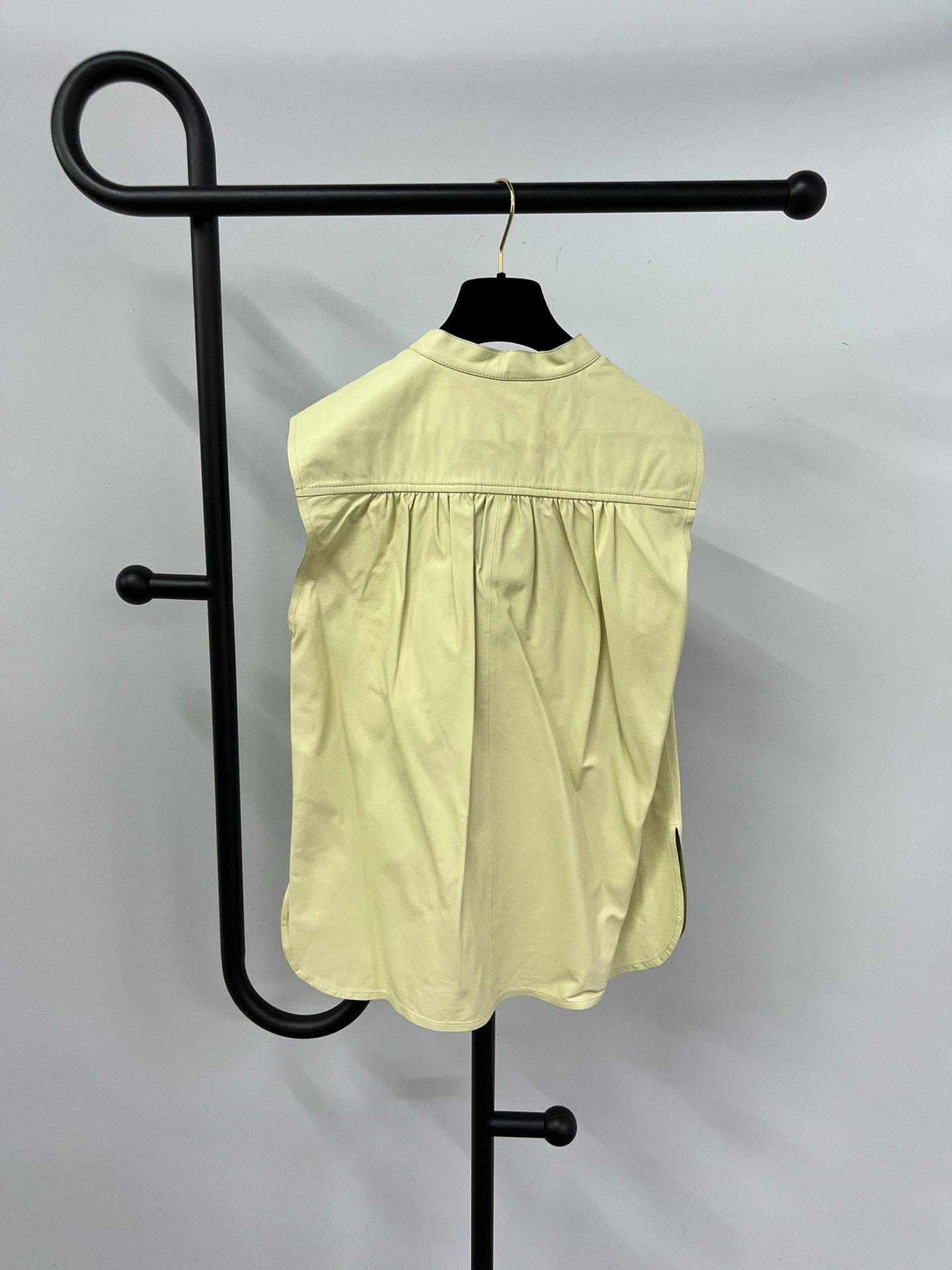 Yves Salomon Yves Salomon Leather Sleeveless Top Size M / US 6-8 / IT 42-44 - 2 Thumbnail