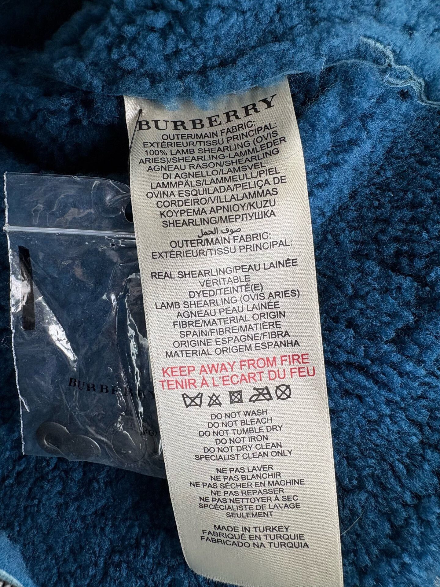 Burberry Burberry Fur Leather Jacket Size M / US 6-8 / IT 42-44 - 5 Thumbnail