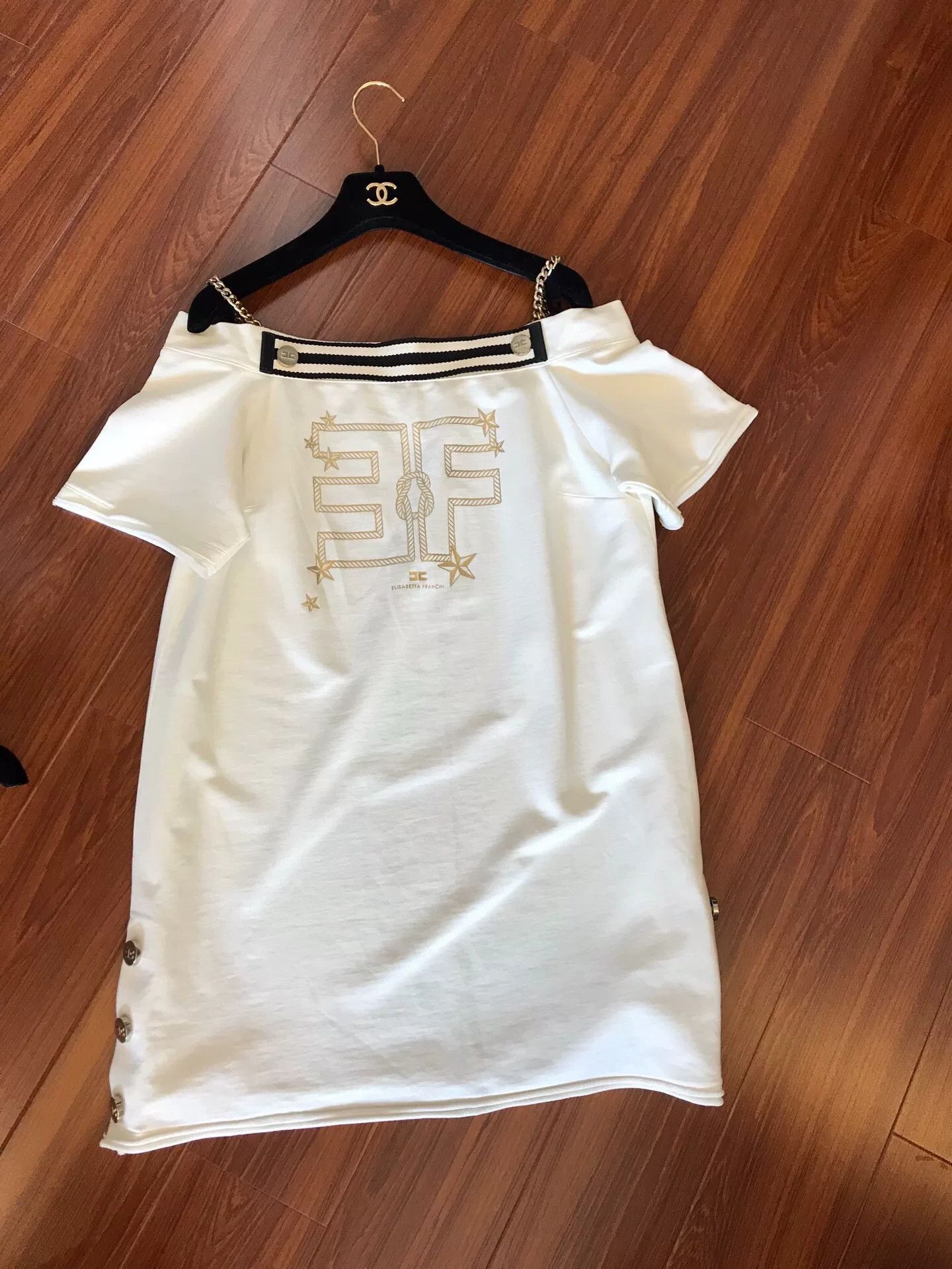 Other Women's Italian White Top Size M / US 6-8 / IT 42-44 - 5 Thumbnail