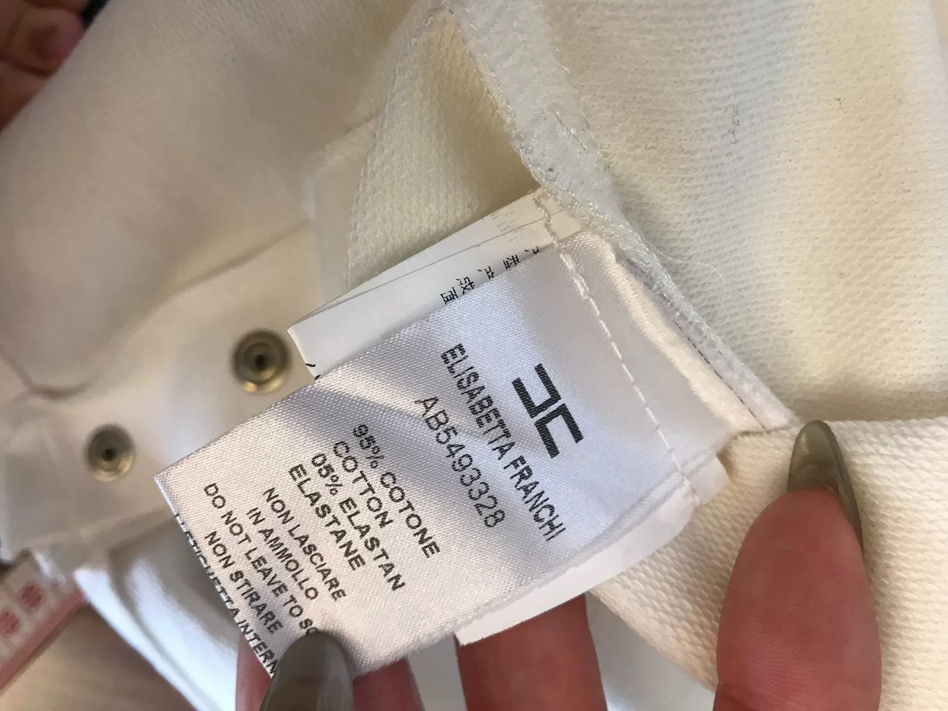 Other Women's Italian White Top Size M / US 6-8 / IT 42-44 - 8 Thumbnail