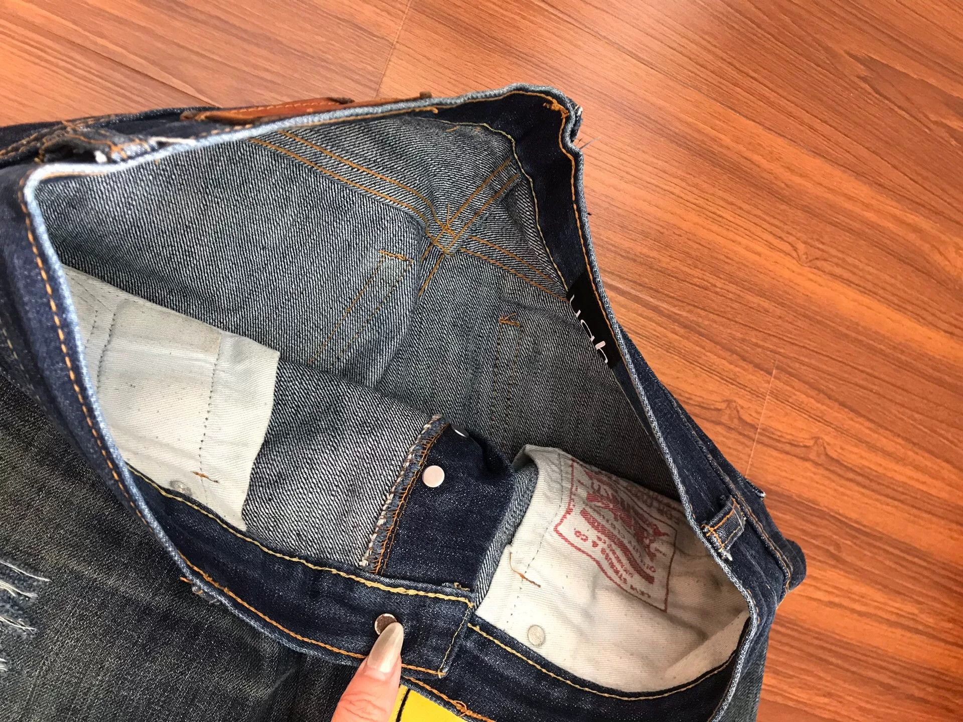 Levi's Lev's Co-branded Little Sun Jeans Size US 31 - 6 Thumbnail