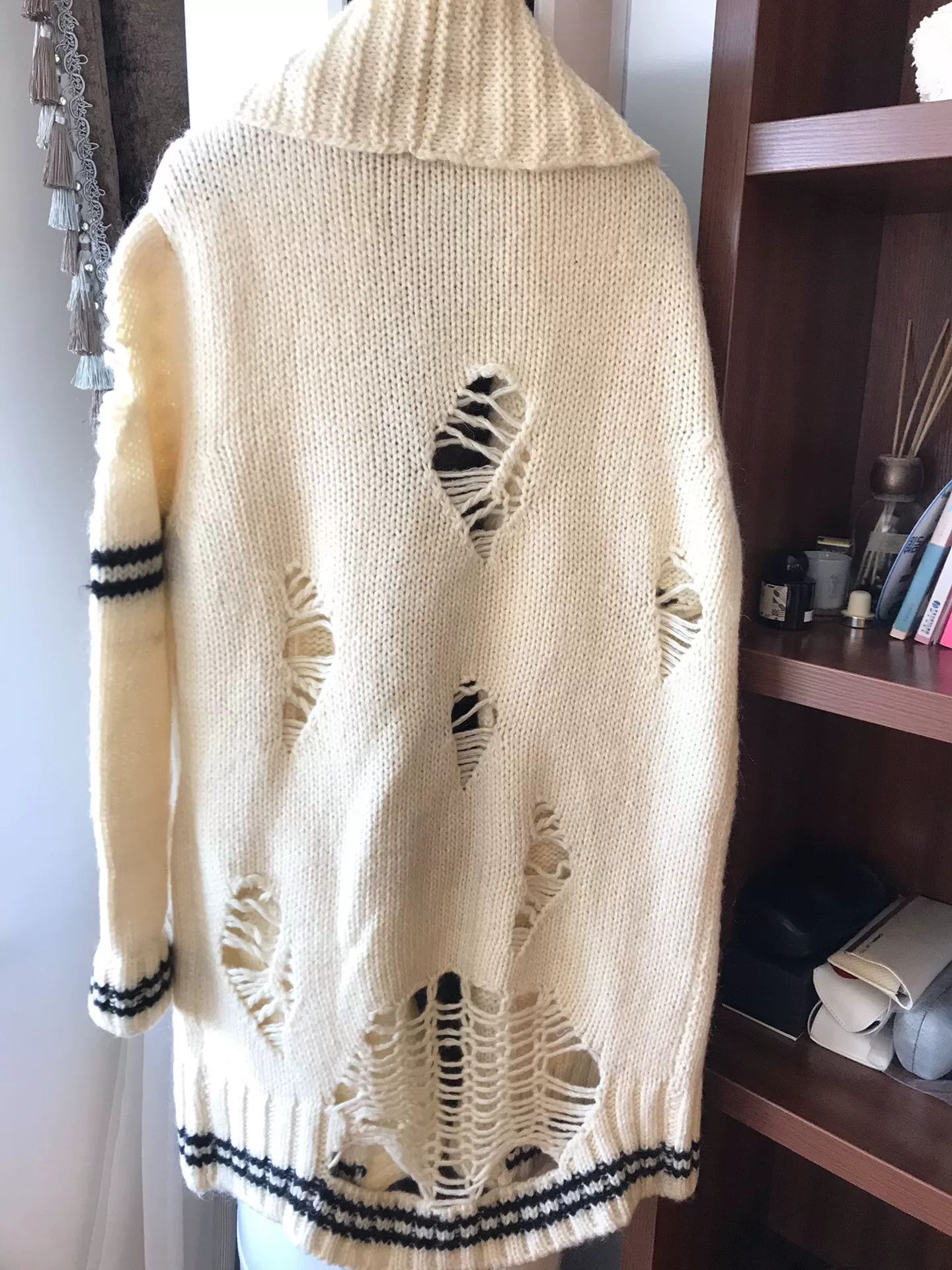 Other Women's Bad Spirit Cable Knit Sweater Size M / US 6-8 / IT 42-44 - 6 Thumbnail
