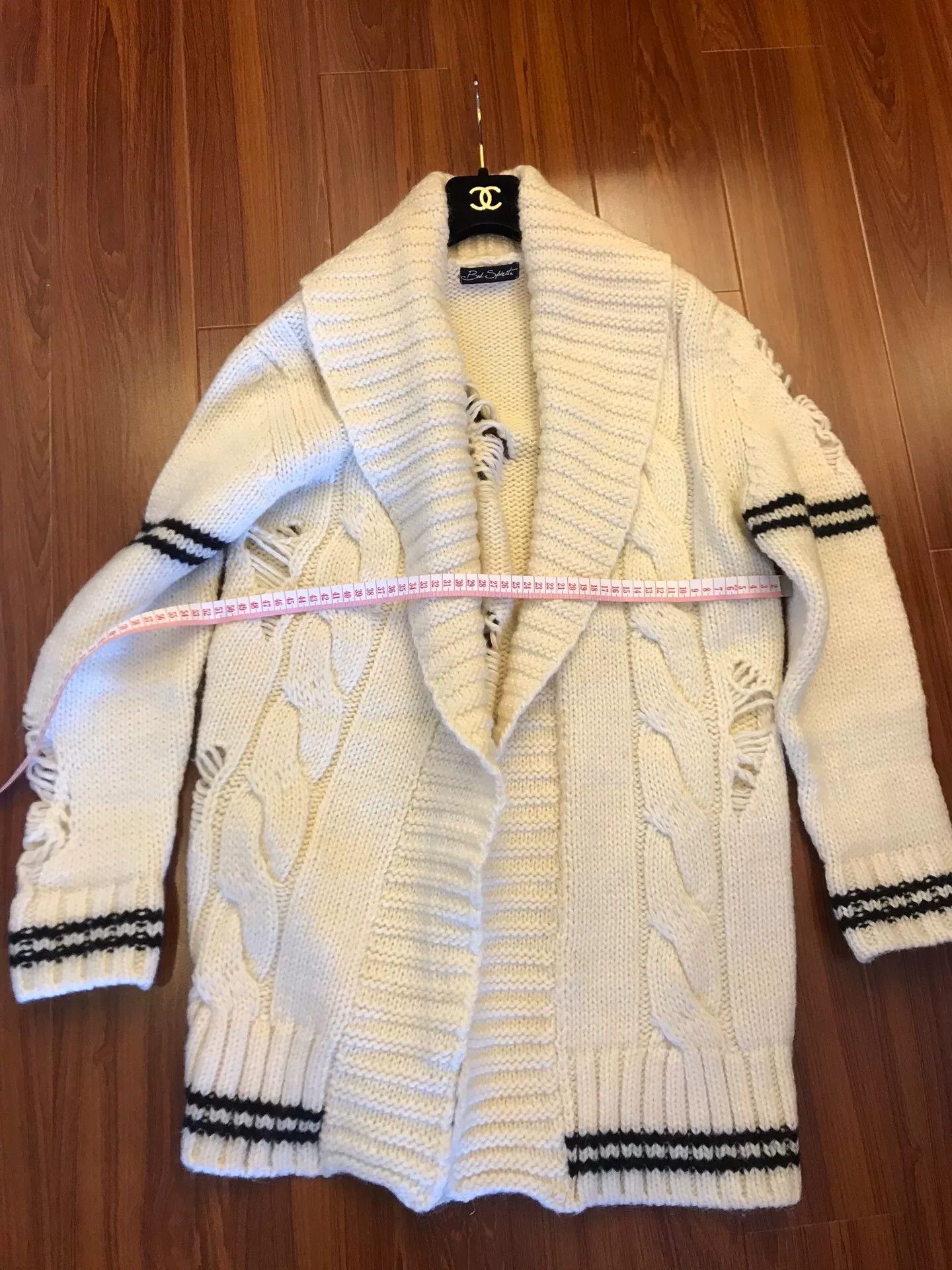 Other Women's Bad Spirit Cable Knit Sweater Size M / US 6-8 / IT 42-44 - 7 Thumbnail