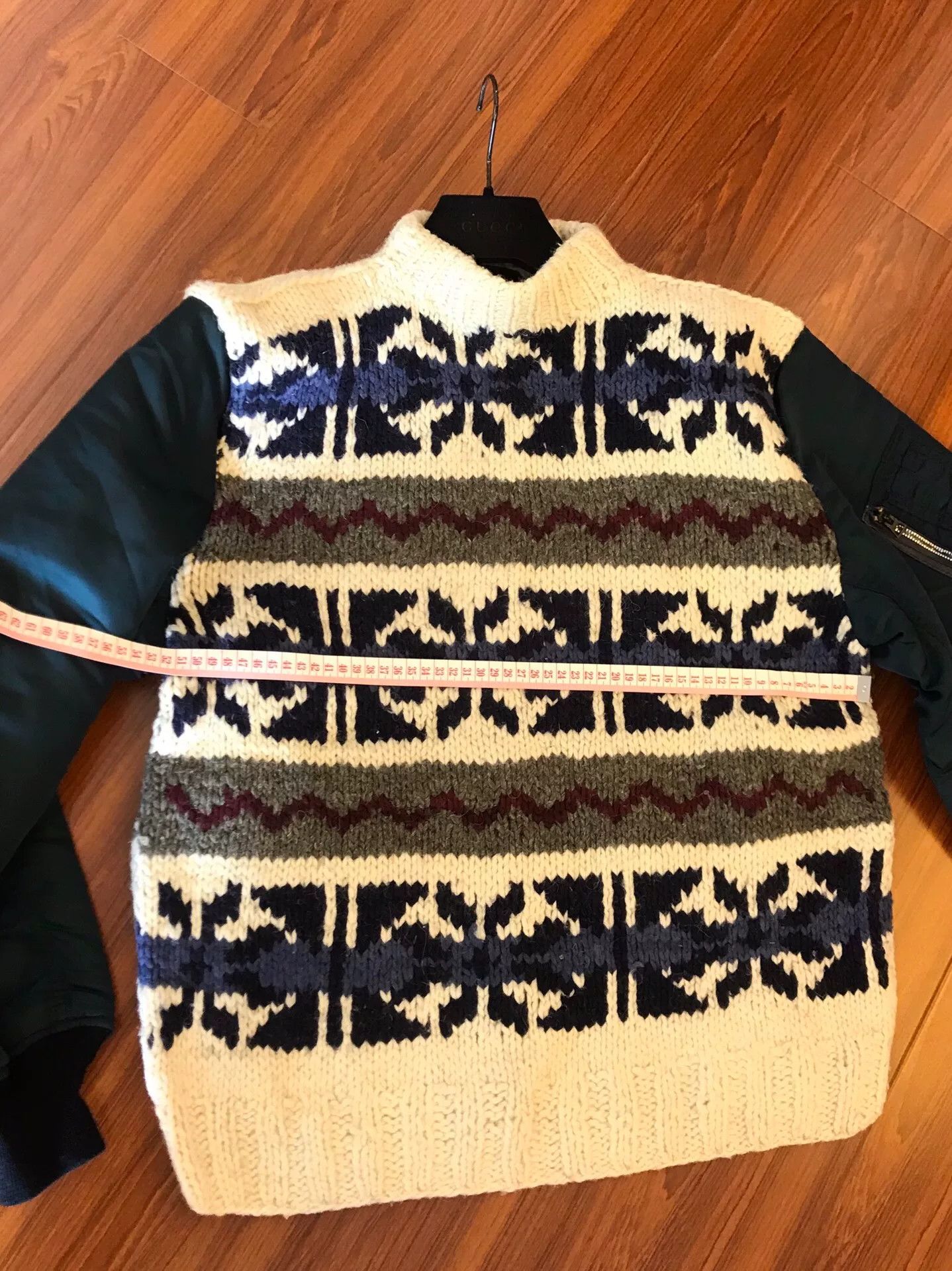 Other Spliced Cotton Knit Sweatshirt Size US M / EU 48-50 / 2 - 6 Thumbnail