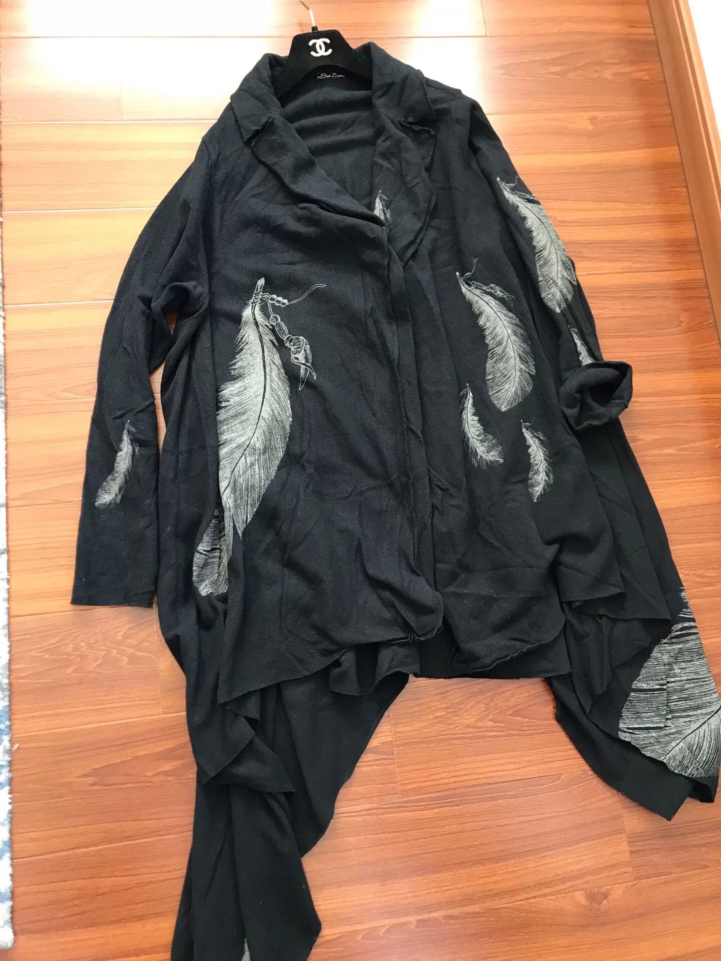 Other Bad Spiut Dark Women's Fashion Coat Size M / US 6-8 / IT 42-44 - 6 Thumbnail