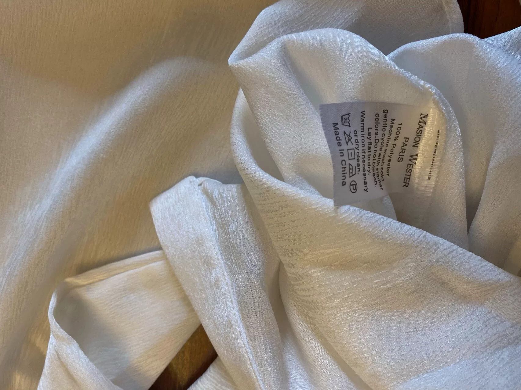 Other Masion Wester White Shirt L Size L / US 10 / IT 46 - 9 Thumbnail