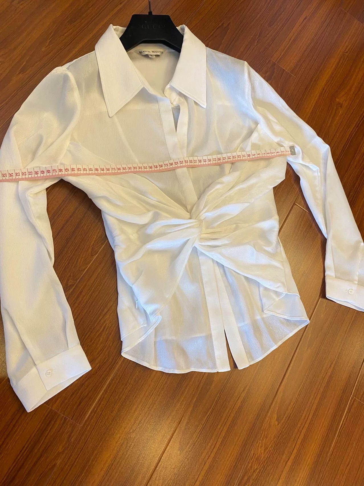 Other Masion Wester White Shirt L Size L / US 10 / IT 46 - 6 Thumbnail