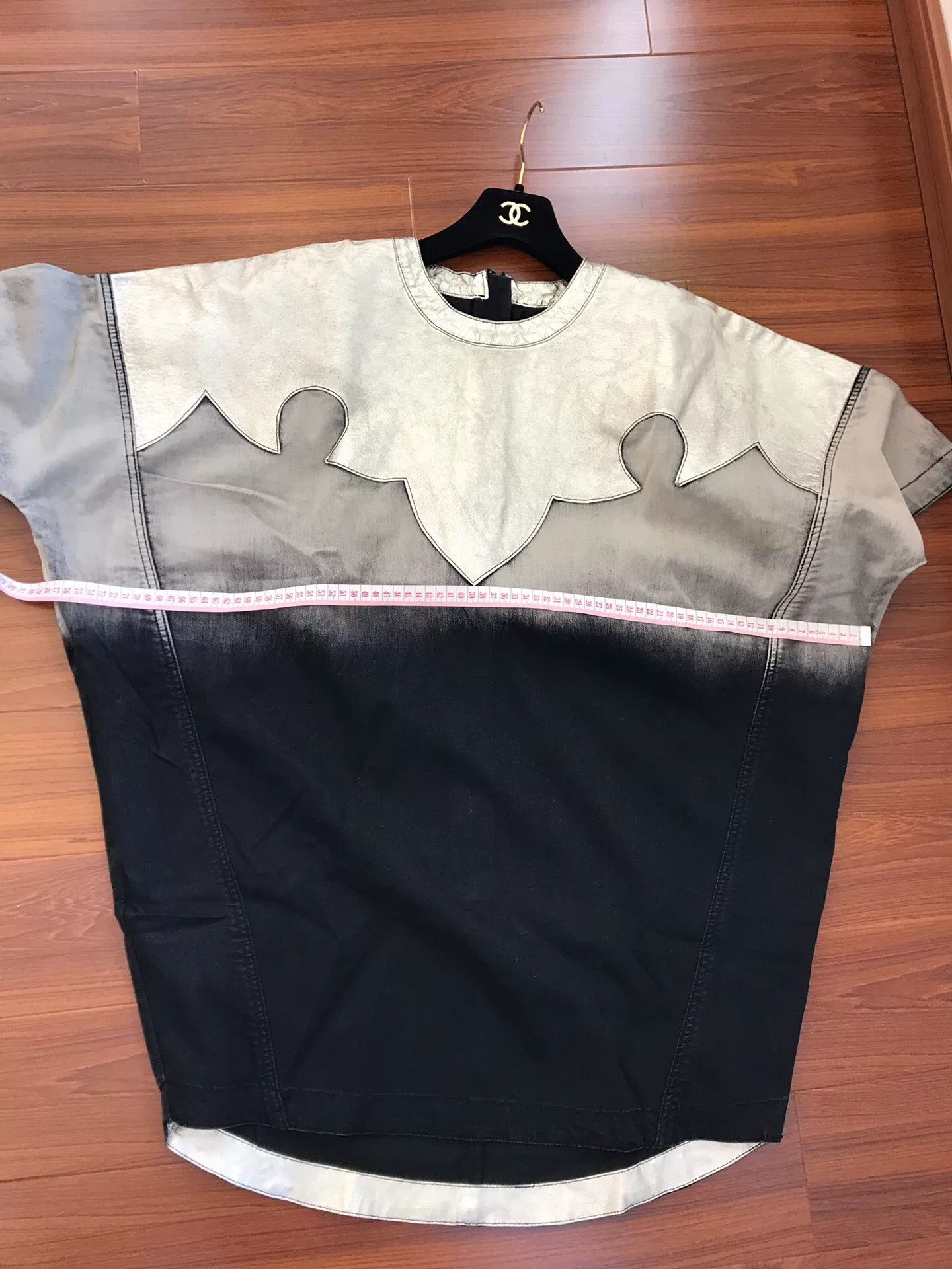 Other Jena Theo Denim Patchwork Sweatshirt Size M / US 6-8 / IT 42-44 - 6 Thumbnail