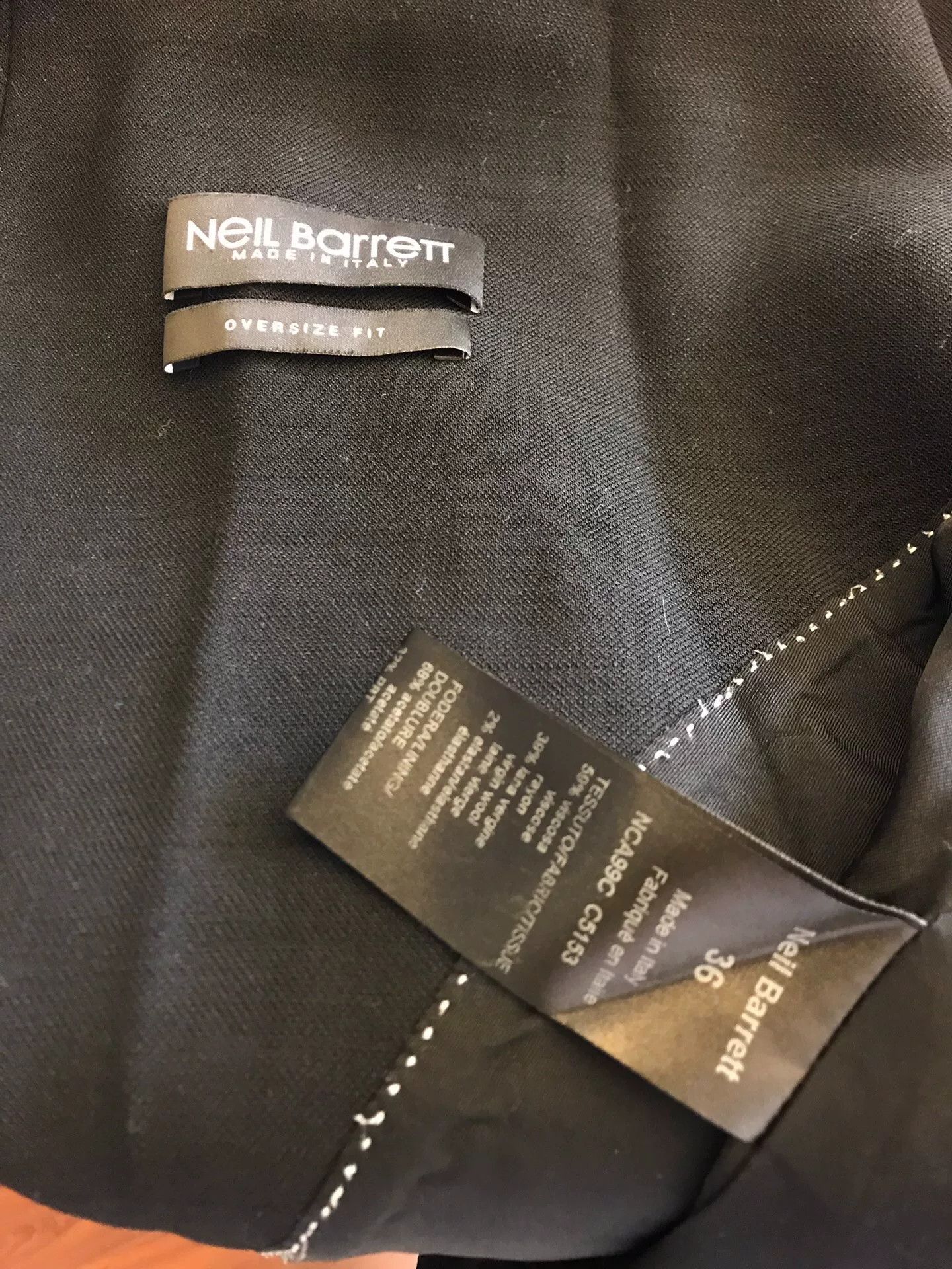 Neil Barrett Neil Barrett Women's Coat Size M / US 6-8 / IT 42-44 - 5 Thumbnail