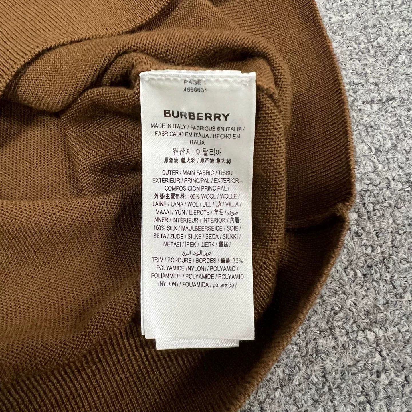 Burberry Burberry Star Knit Dress New UK2 Size M / US 6-8 / IT 42-44 - 6 Thumbnail