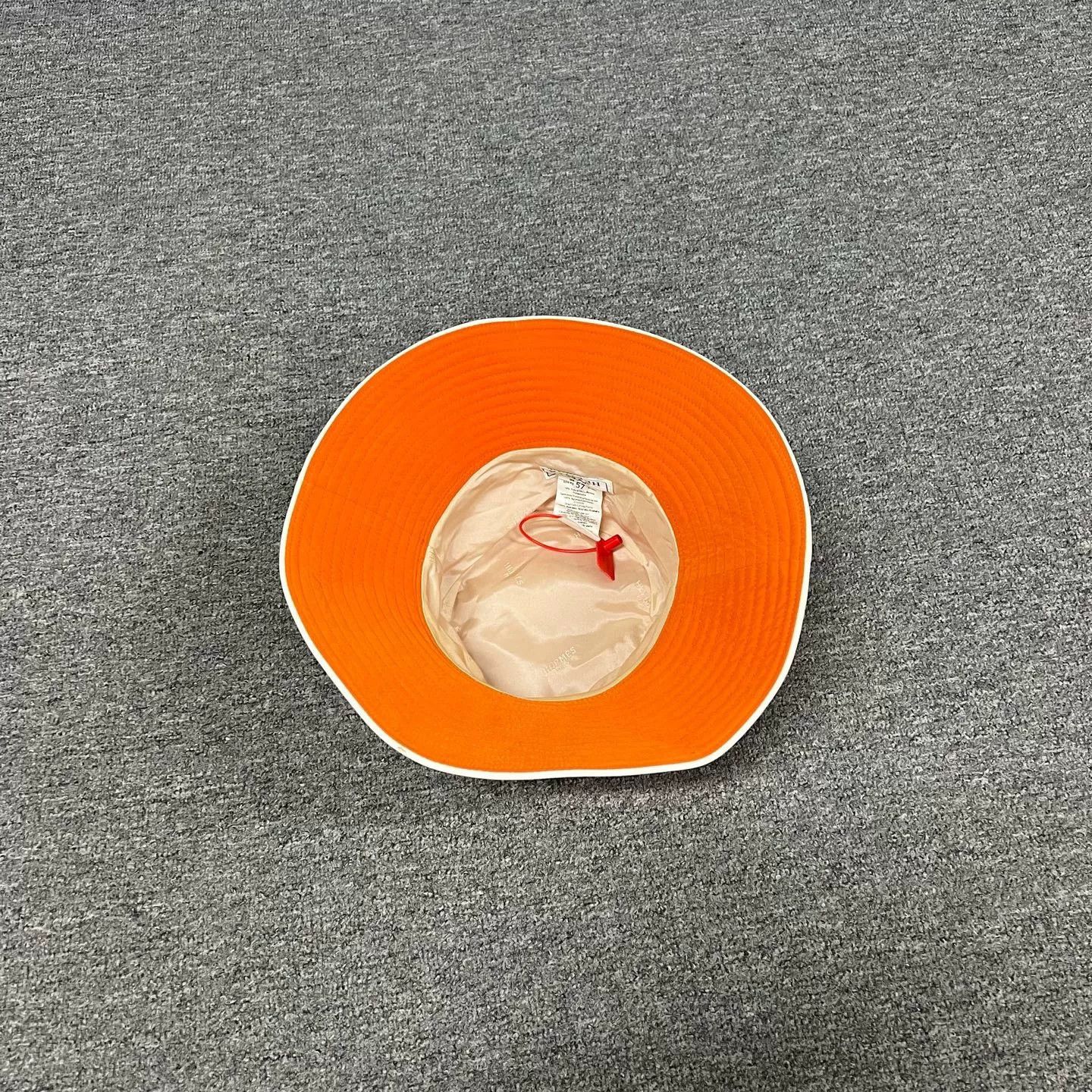 Hermes Hermes Orange Fisherman Hat Size 57 Size ONE SIZE - 3 Thumbnail