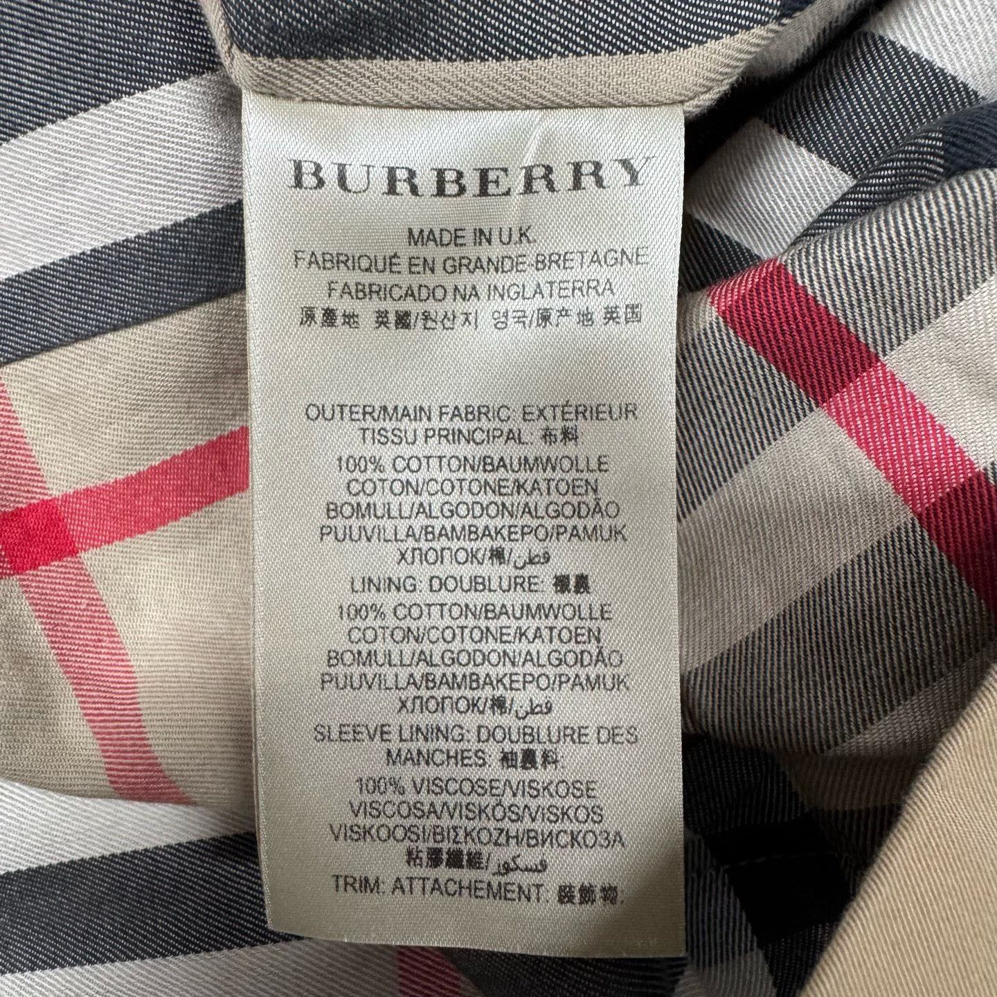 Burberry Burberry Khaki Classic Double-Breasted Trench UK4 Size M / US 6-8 / IT 42-44 - 6 Thumbnail