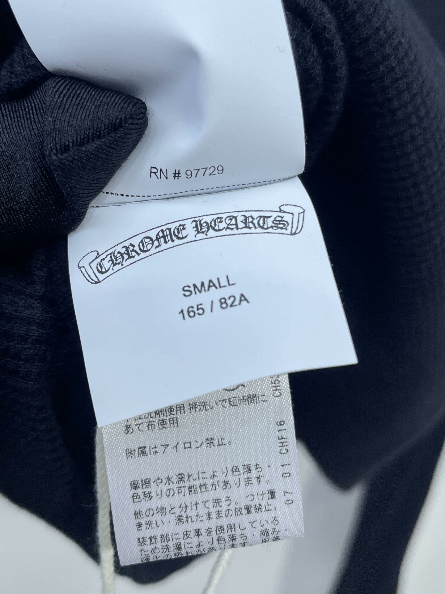 Chrome Hearts Chrome Hearts Black Sanskrit Embroidery Waffle Long-Sleeve Top Size M / US 6-8 / IT 42-44 - 7 Thumbnail
