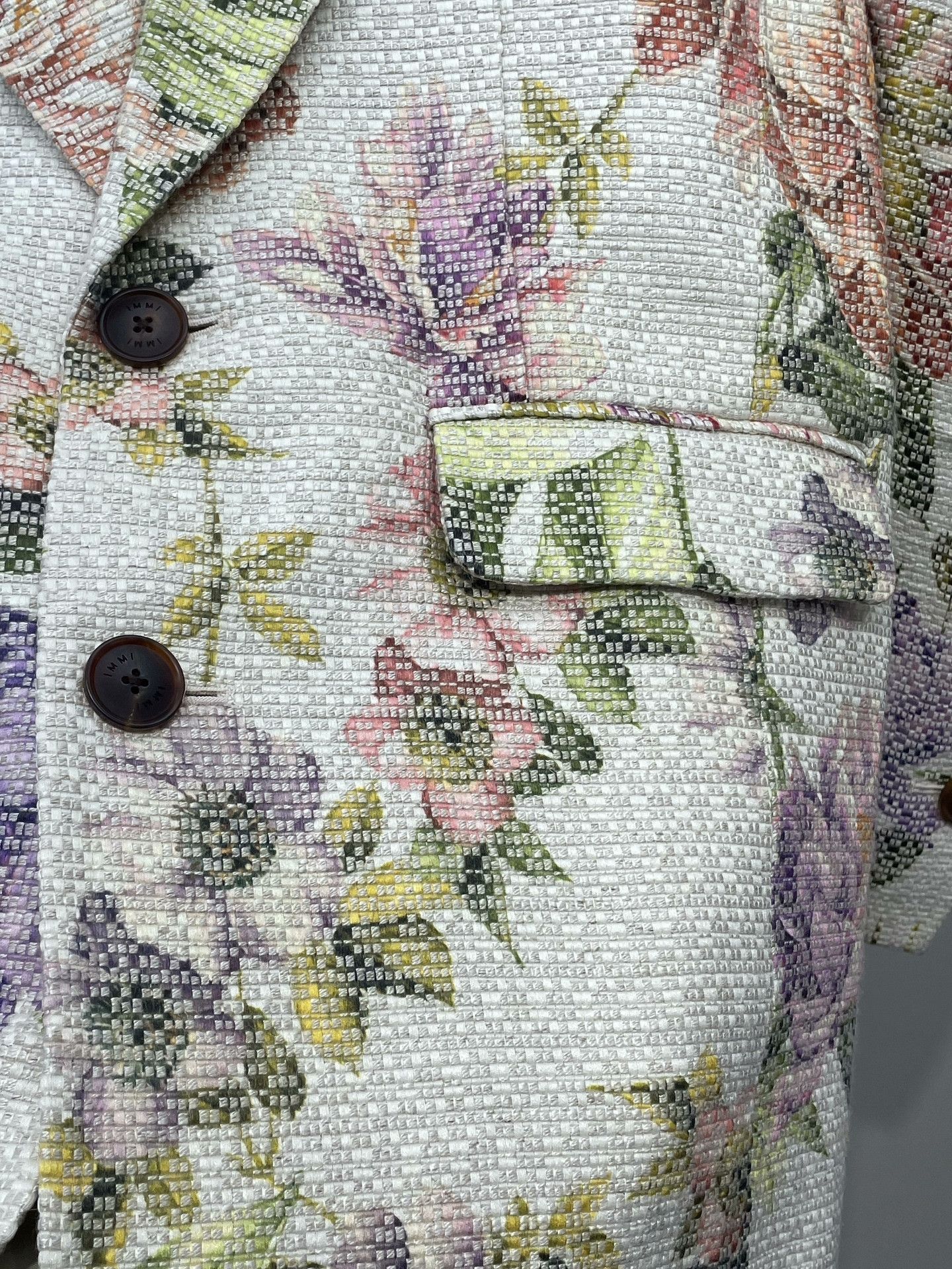 Other IMMI Floral Blazer Jacket Size S / US 4 / IT 40 - 4 Thumbnail
