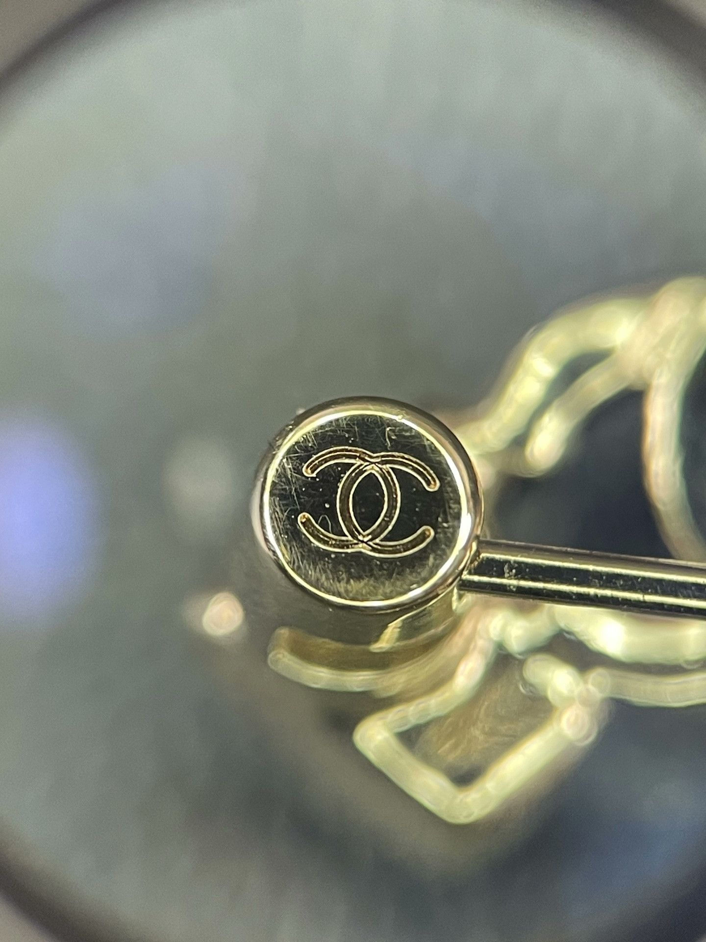 Chanel Chanel Hollow Metal Double C Brooch Size ONE SIZE - 6 Thumbnail