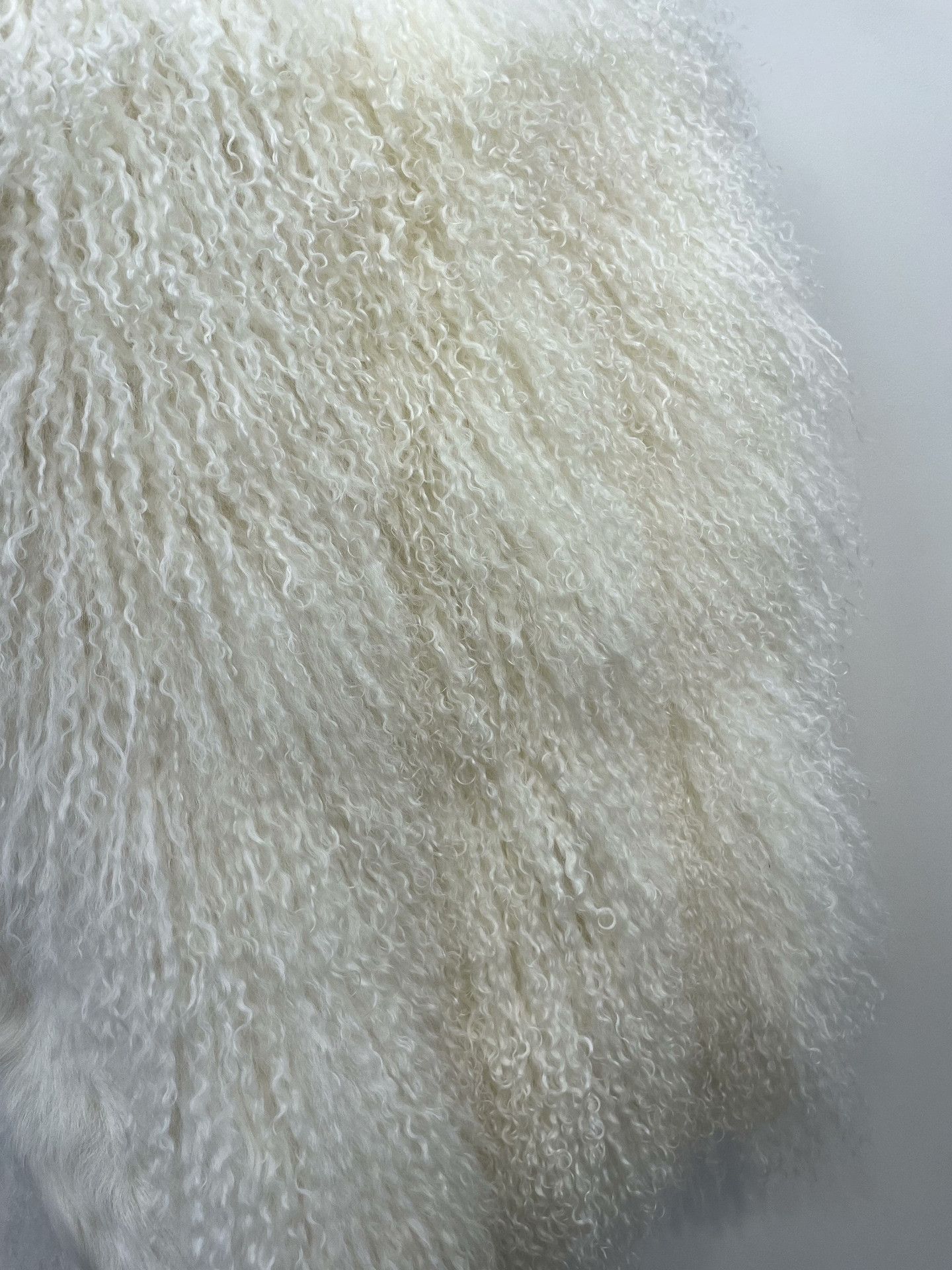 Other Meteo White Sheepskin Fur Vest Size XXS / US 00 / IT 34 - 4 Thumbnail