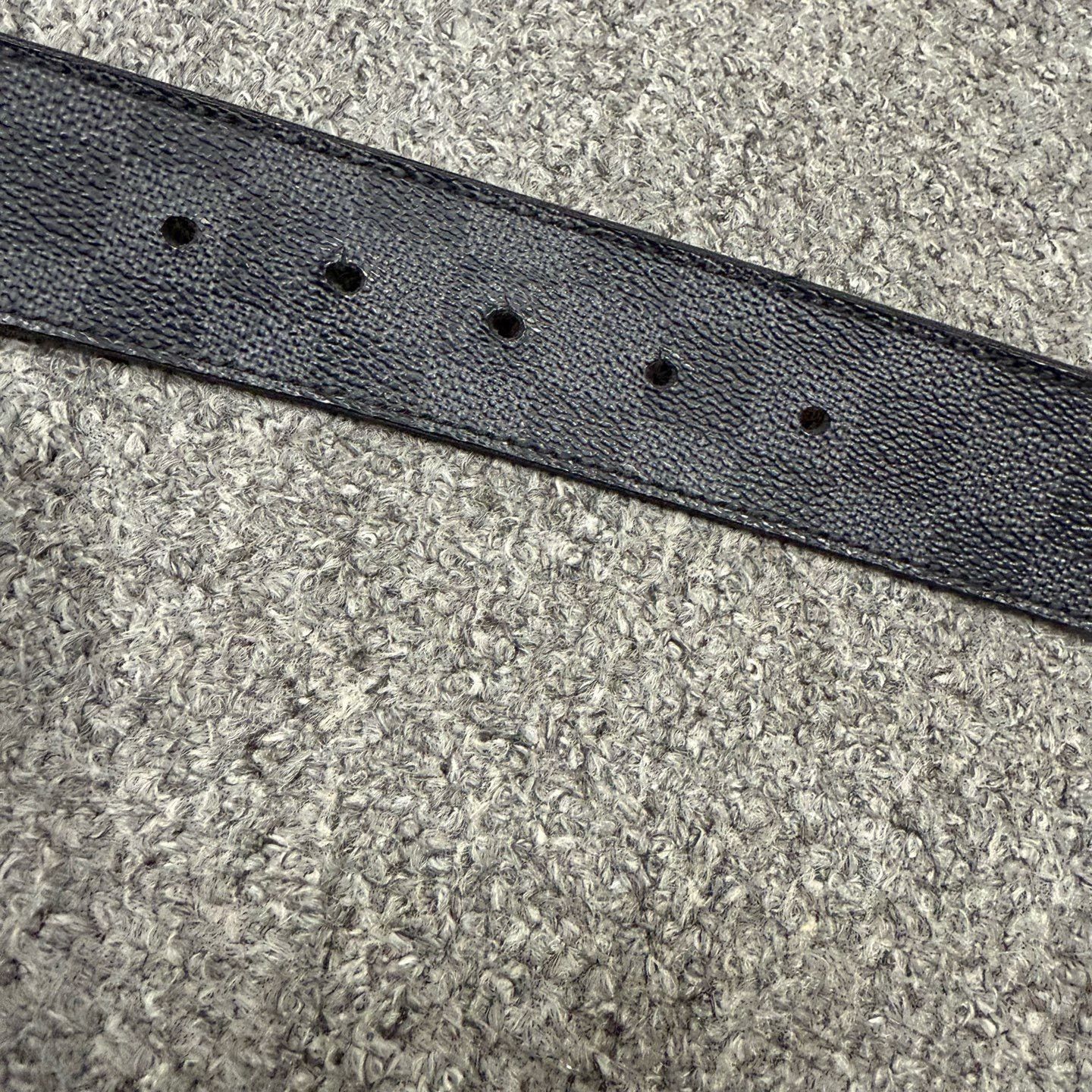 Louis Vuitton Louis Vuitton Damier Black Belt 90 Size ONE SIZE - 7 Thumbnail