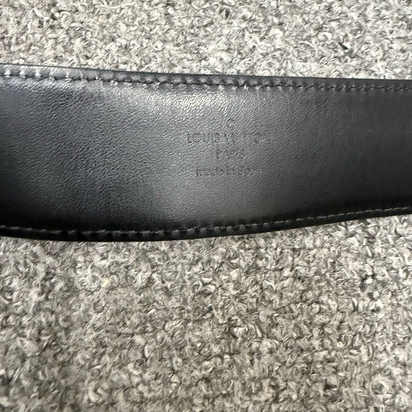 Louis Vuitton Louis Vuitton Damier Black Belt 90 Size ONE SIZE - 5 Thumbnail