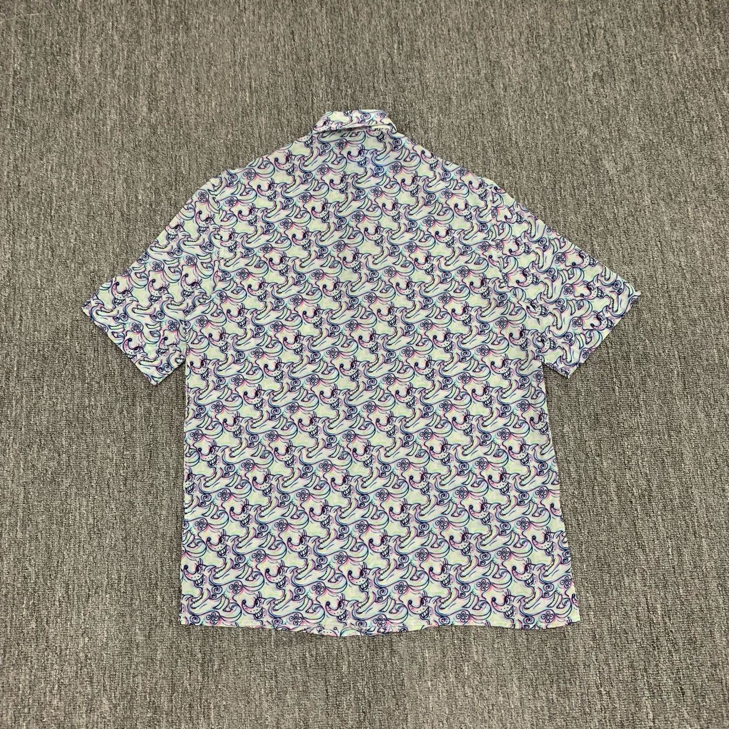 Dior Dior Embroidered Logo Short Sleeved Shirt Size US M / EU 48-50 / 2 - 2 Thumbnail