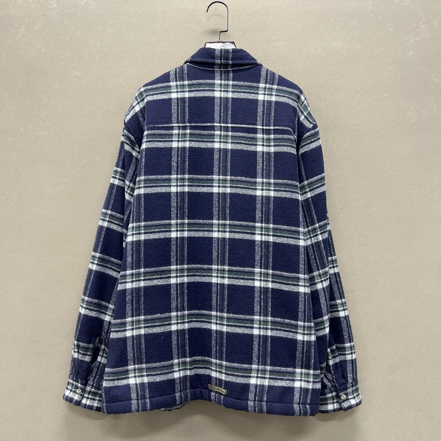 Chrome Hearts Chrome Hearts Blue Plaid Cotton Shirt Jacket Size US M / EU 48-50 / 2 - 2 Thumbnail