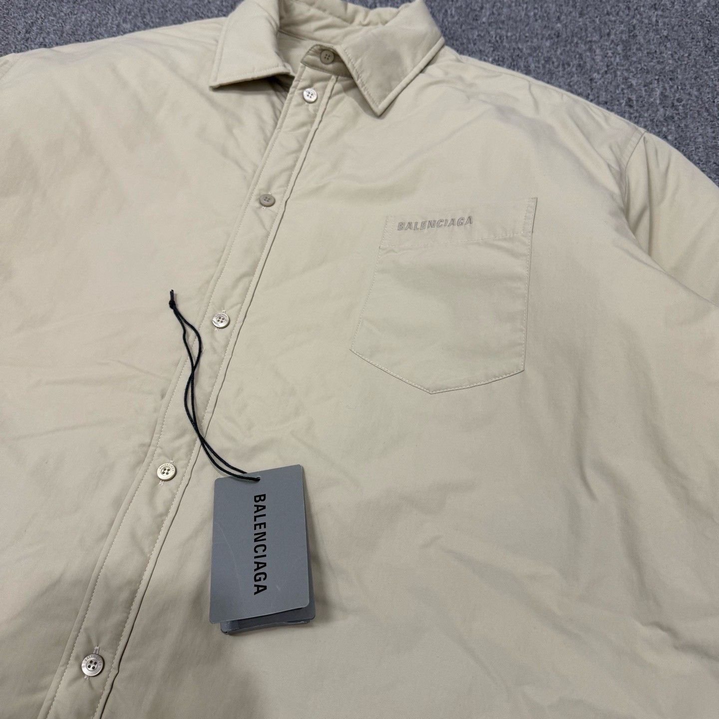 Balenciaga Balenciaga Padded Shirt Jacket Size US S / EU 44-46 / 1 - 3 Thumbnail