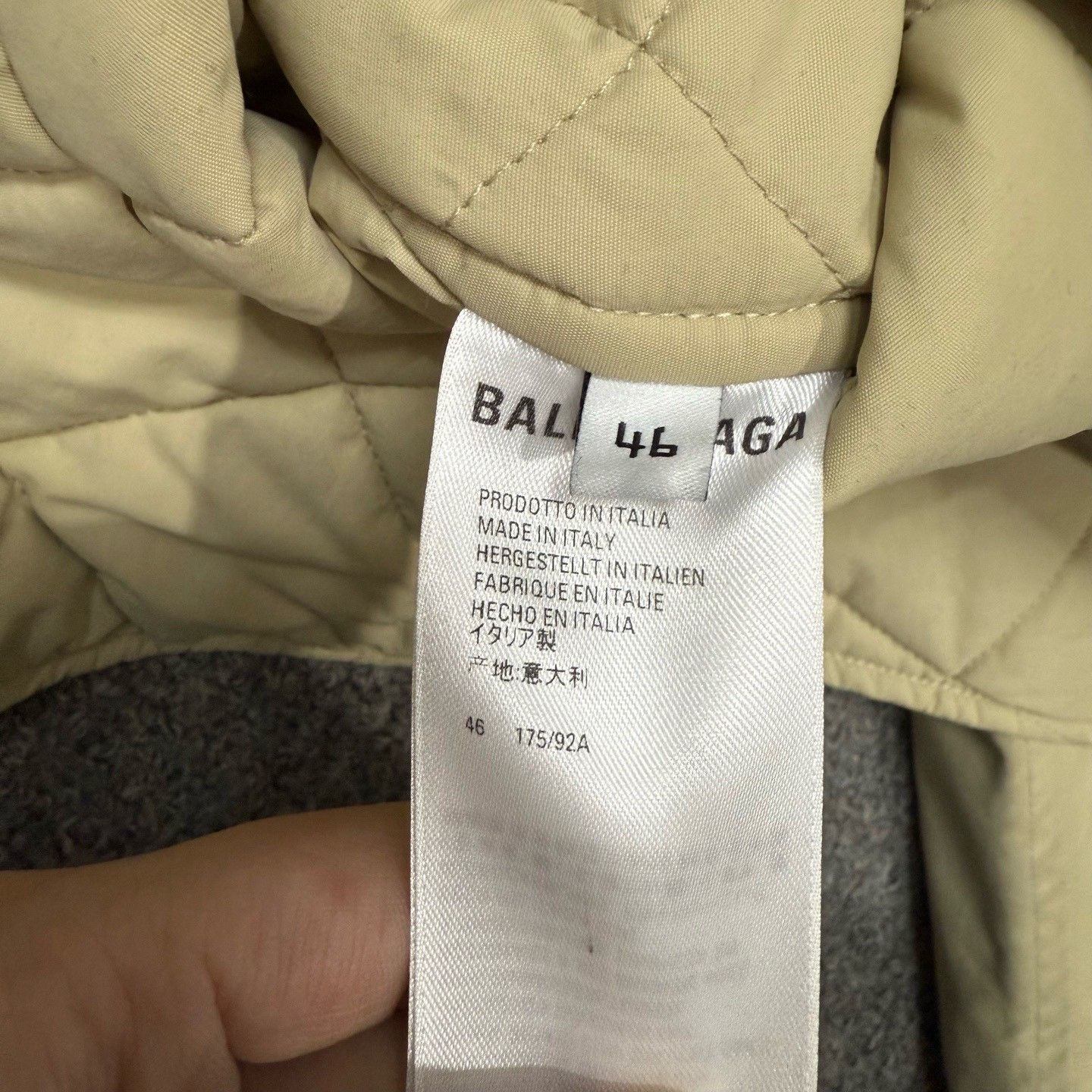 Balenciaga Balenciaga Padded Shirt Jacket Size US S / EU 44-46 / 1 - 4 Thumbnail