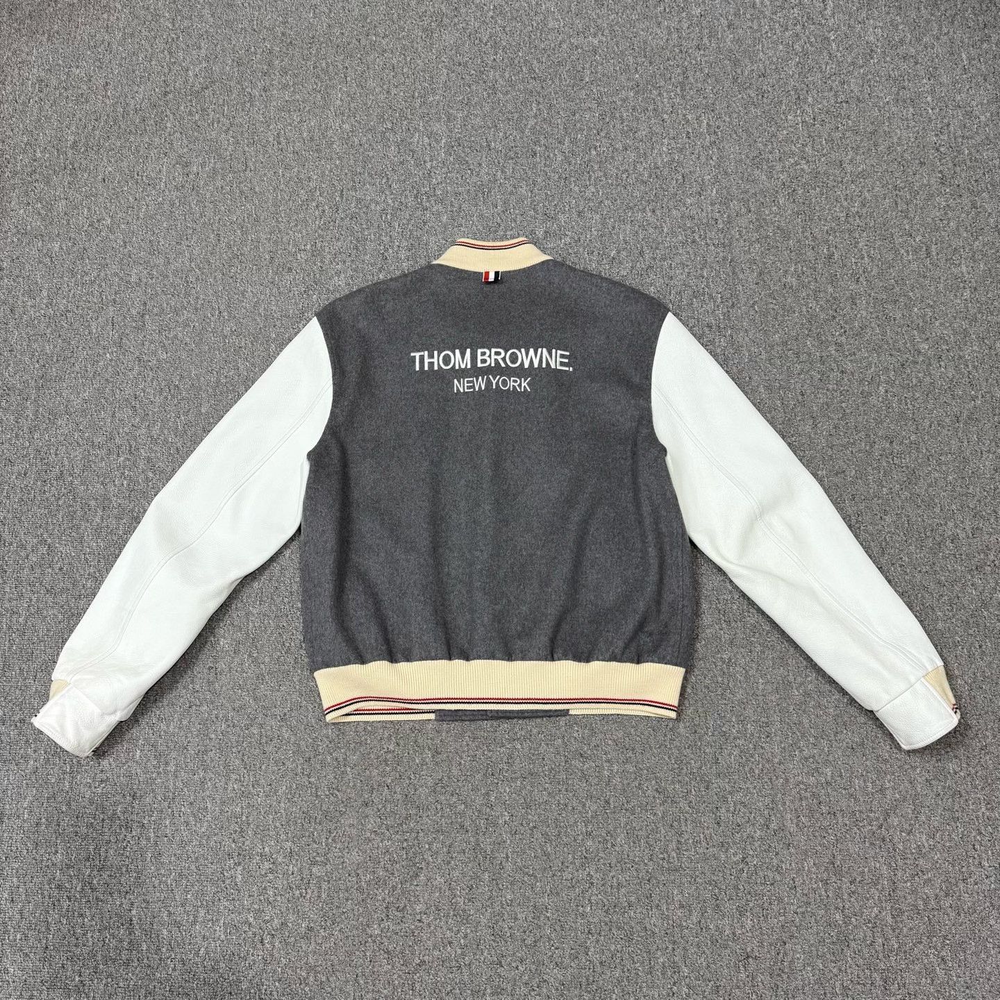 Thom Browne Thom Browne TB Gray White Sleeve Jacket Size US S / EU 44-46 / 1 - 2 Thumbnail