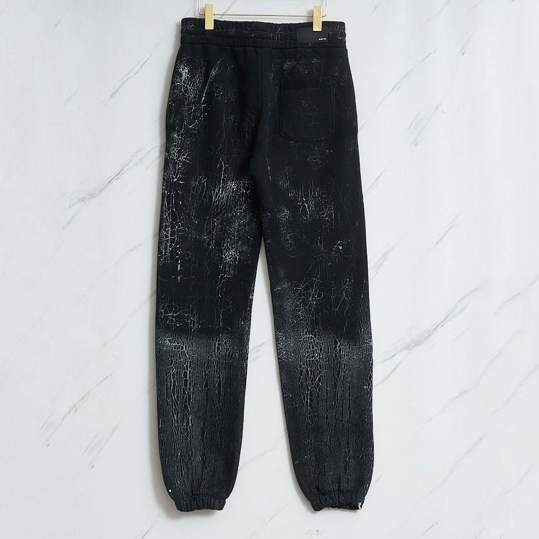 Amiri Amiri Men's Cracked Pattern Cuffed Casual Pants Size US 31 - 3 Thumbnail