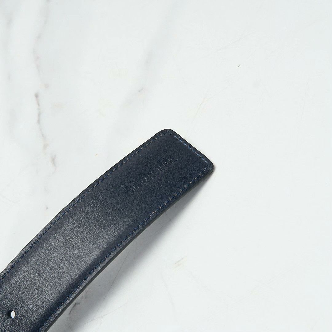 Dior Dior Men's Square Buckle Reversible Belt Size ONE SIZE - 4 Thumbnail