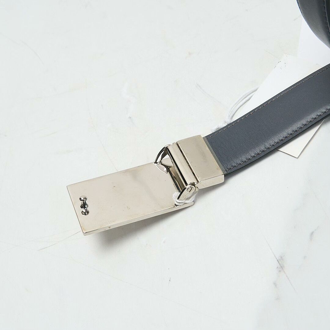Dior Dior Men's Square Buckle Reversible Belt Size ONE SIZE - 3 Thumbnail