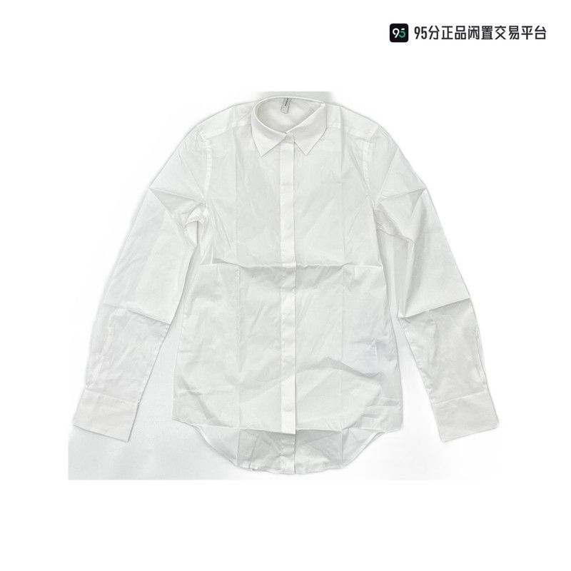 Loewe LOEWE Solid Lapel Long-Sleeve Fashion Shirt Size US S / EU 44-46 / 1 - 3 Thumbnail