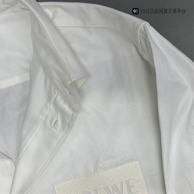 Loewe LOEWE Men's Solid Casual Long-Sleeve Shirt Size US M / EU 48-50 / 2 - 2 Thumbnail