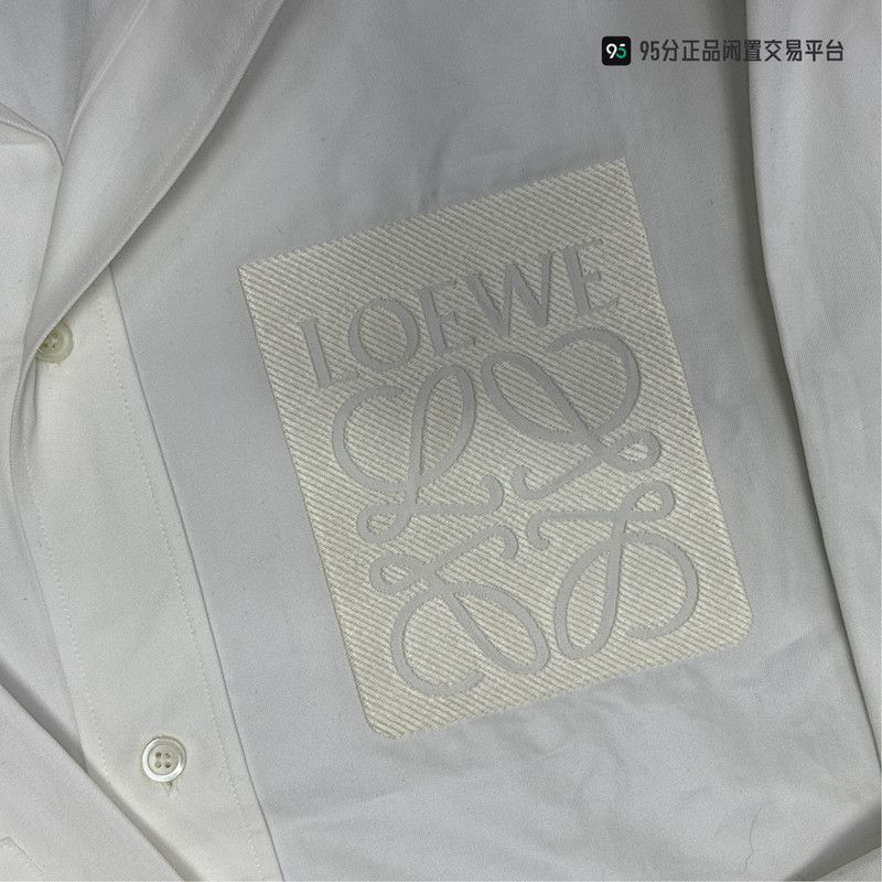 Loewe LOEWE Men's Solid Casual Long-Sleeve Shirt Size US M / EU 48-50 / 2 - 5 Thumbnail