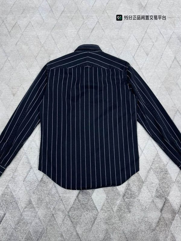 Loewe LOEWE Logo Embroidered Denim Long-Sleeve Shirt Size US M / EU 48-50 / 2 - 3 Thumbnail