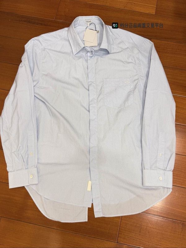 Loewe LOEWE Unisex Light Blue Long-Sleeve Shirt Size US L / EU 52-54 / 3 - 8 Thumbnail