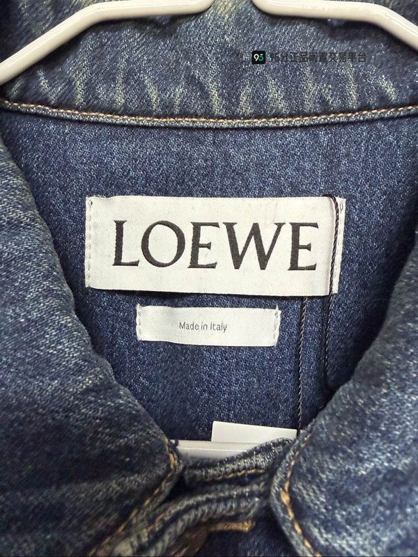 Loewe LOEWE Unisex Blue Denim Long Sleeve Jacket Size US M / EU 48-50 / 2 - 2 Thumbnail