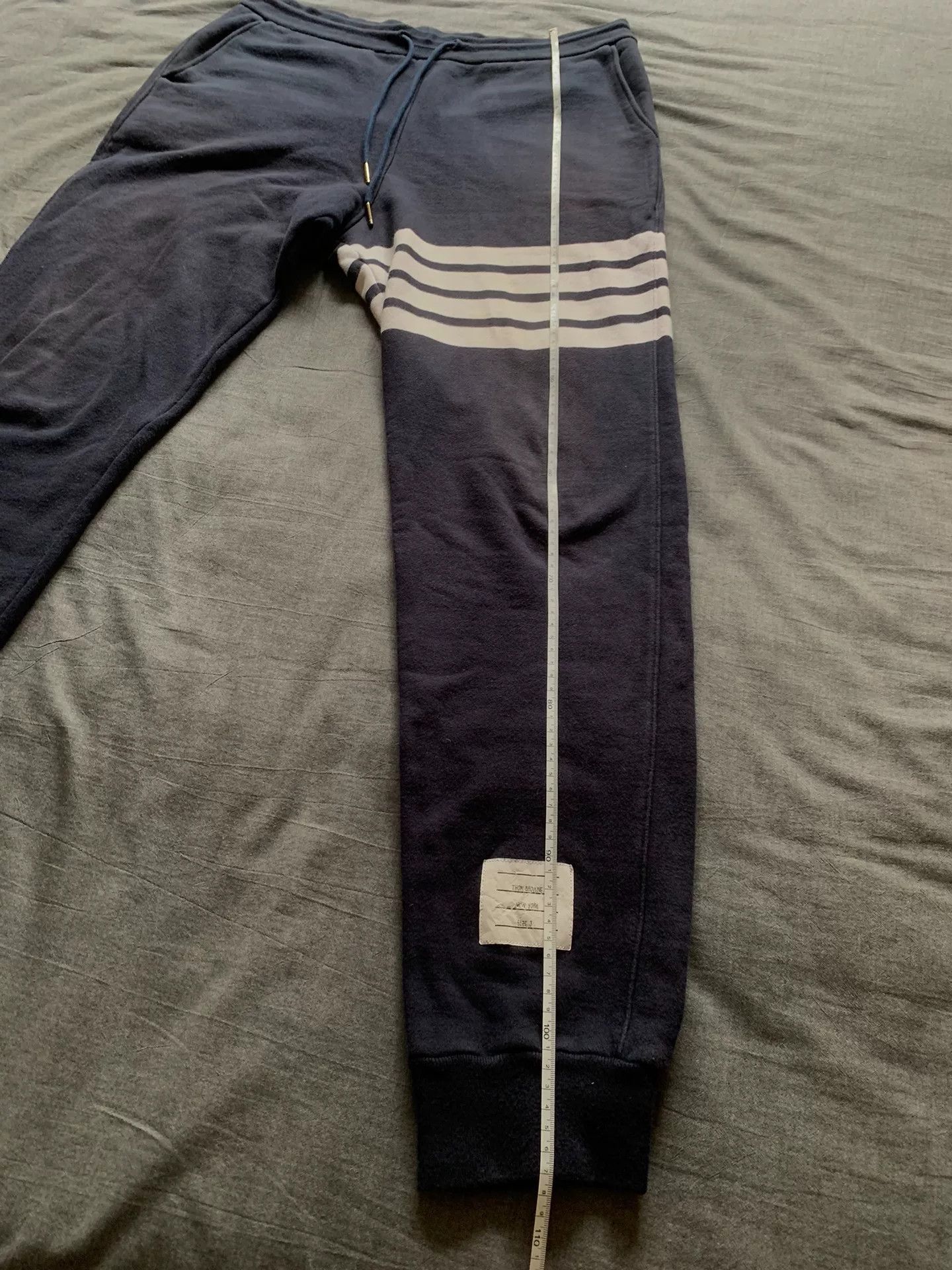 Thom Browne Thom Browne TB 4-Stripe Track Pants Size US 31 - 8 Thumbnail