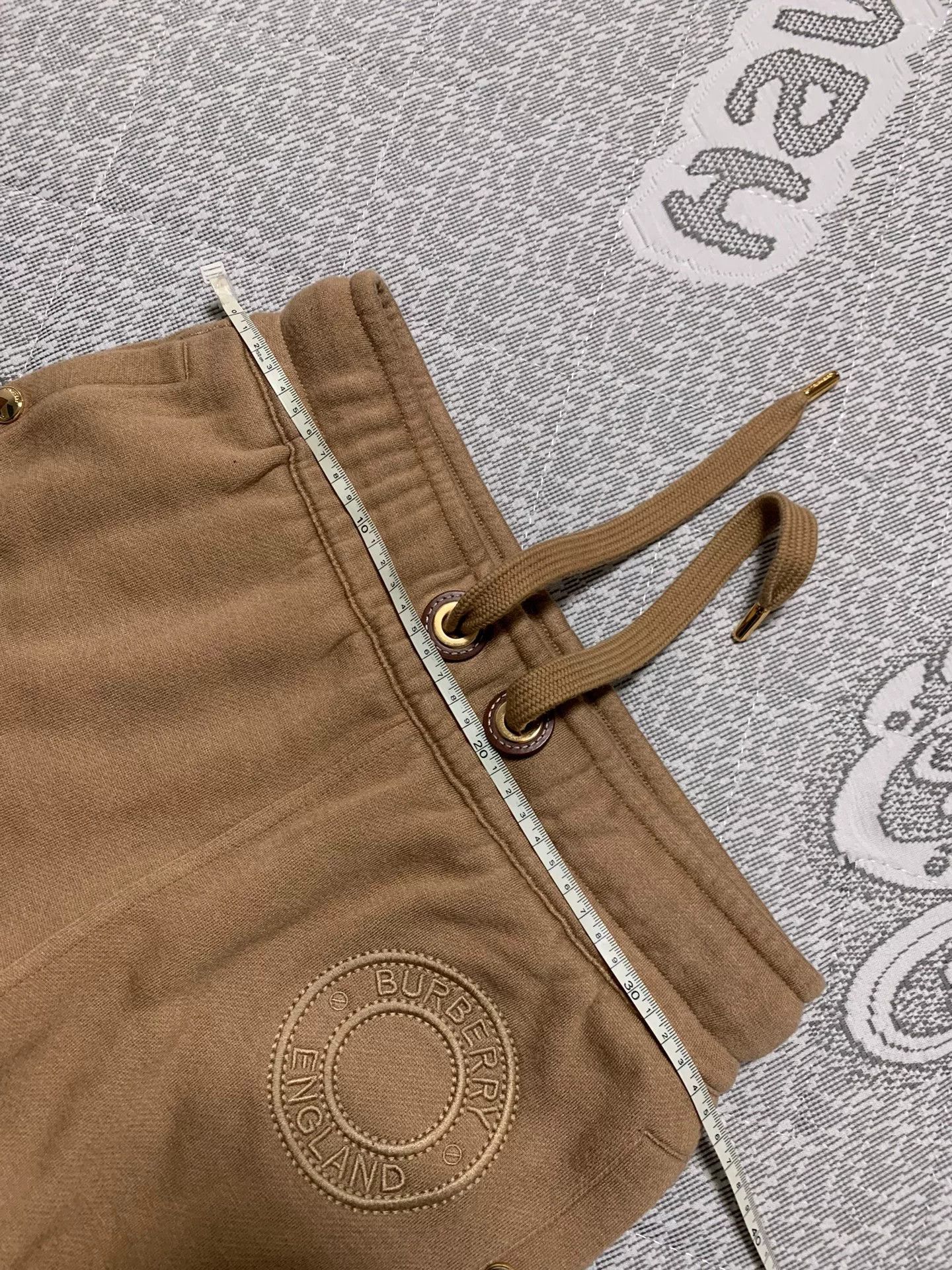 Burberry Burberry Embroidered Round Logo Sweatpants Size US 31 - 6 Thumbnail