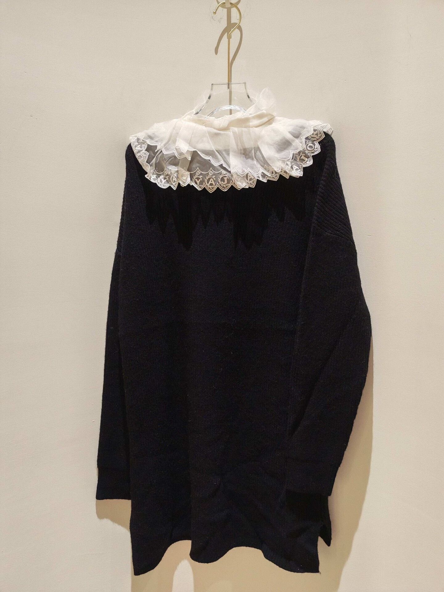 Joya JORYA Doll Collar Black Dress Size M / US 6-8 / IT 42-44 - 2 Thumbnail