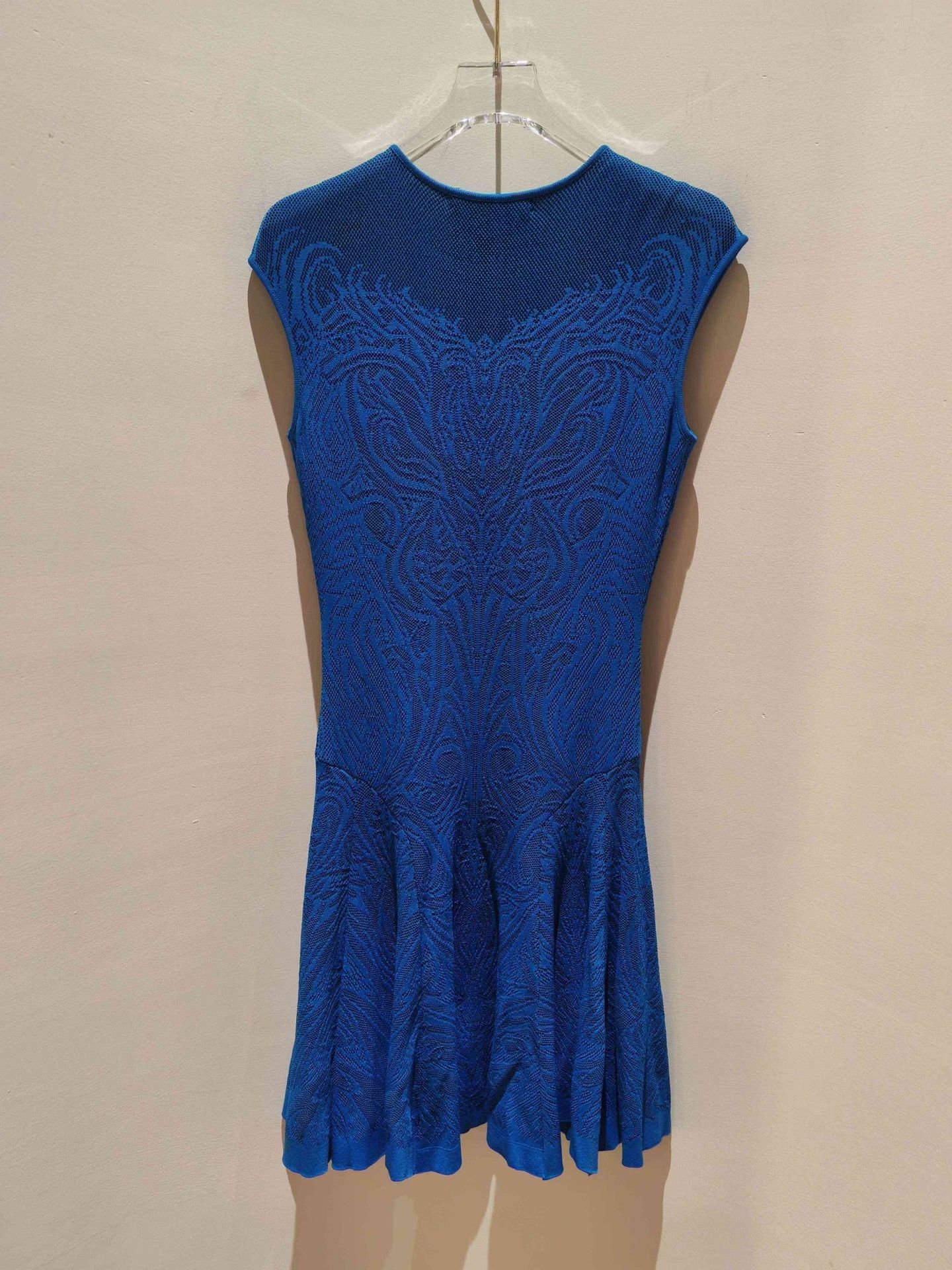 Other RVN Blue Sleeveless Dress Size M / US 6-8 / IT 42-44 - 6 Thumbnail