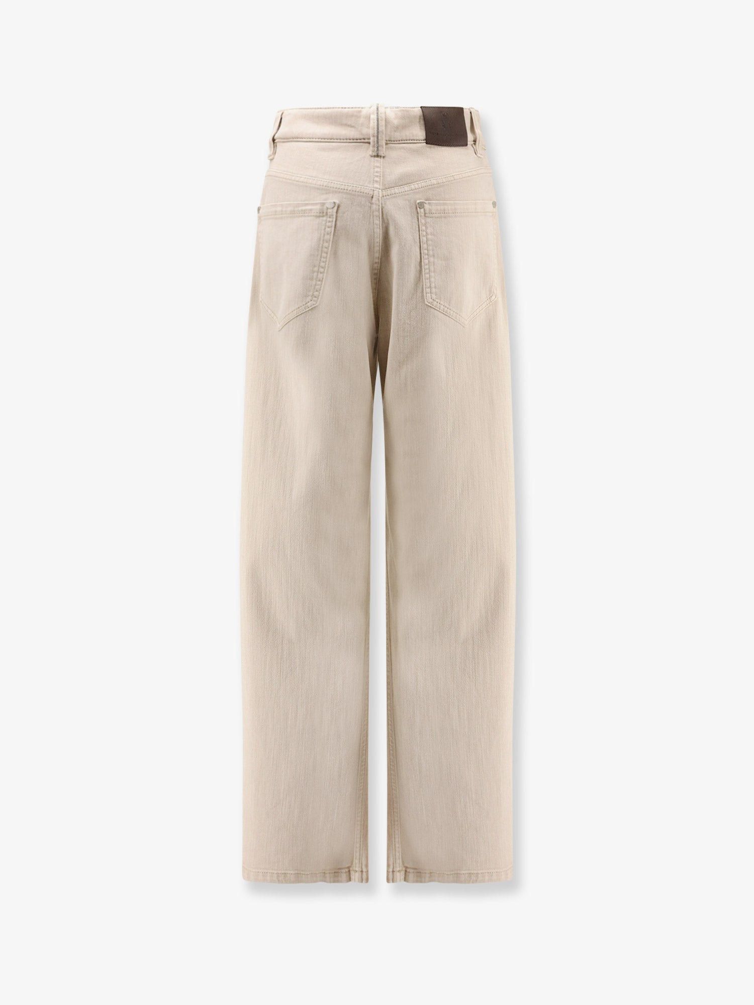Brunello Cucinelli The Loose Barrel Jean Denim Trousers Size 26" / US 2 / IT 38 - 2 Thumbnail