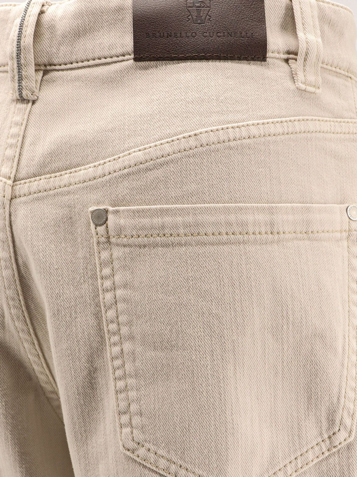 Brunello Cucinelli The Loose Barrel Jean Denim Trousers Size 26" / US 2 / IT 38 - 3 Thumbnail