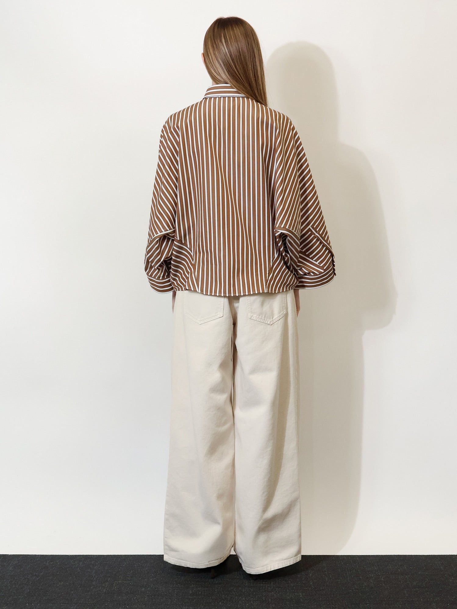Brunello Cucinelli Striped Cotton Shirt Size S / US 4 / IT 40 - 5 Thumbnail