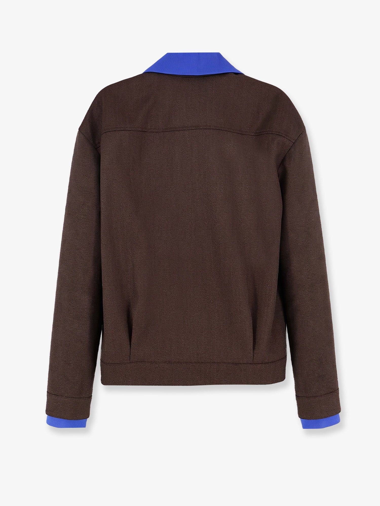 Miu Miu Virgin Wool Jacket With Logo Detail Size M / US 6-8 / IT 42-44 - 2 Thumbnail