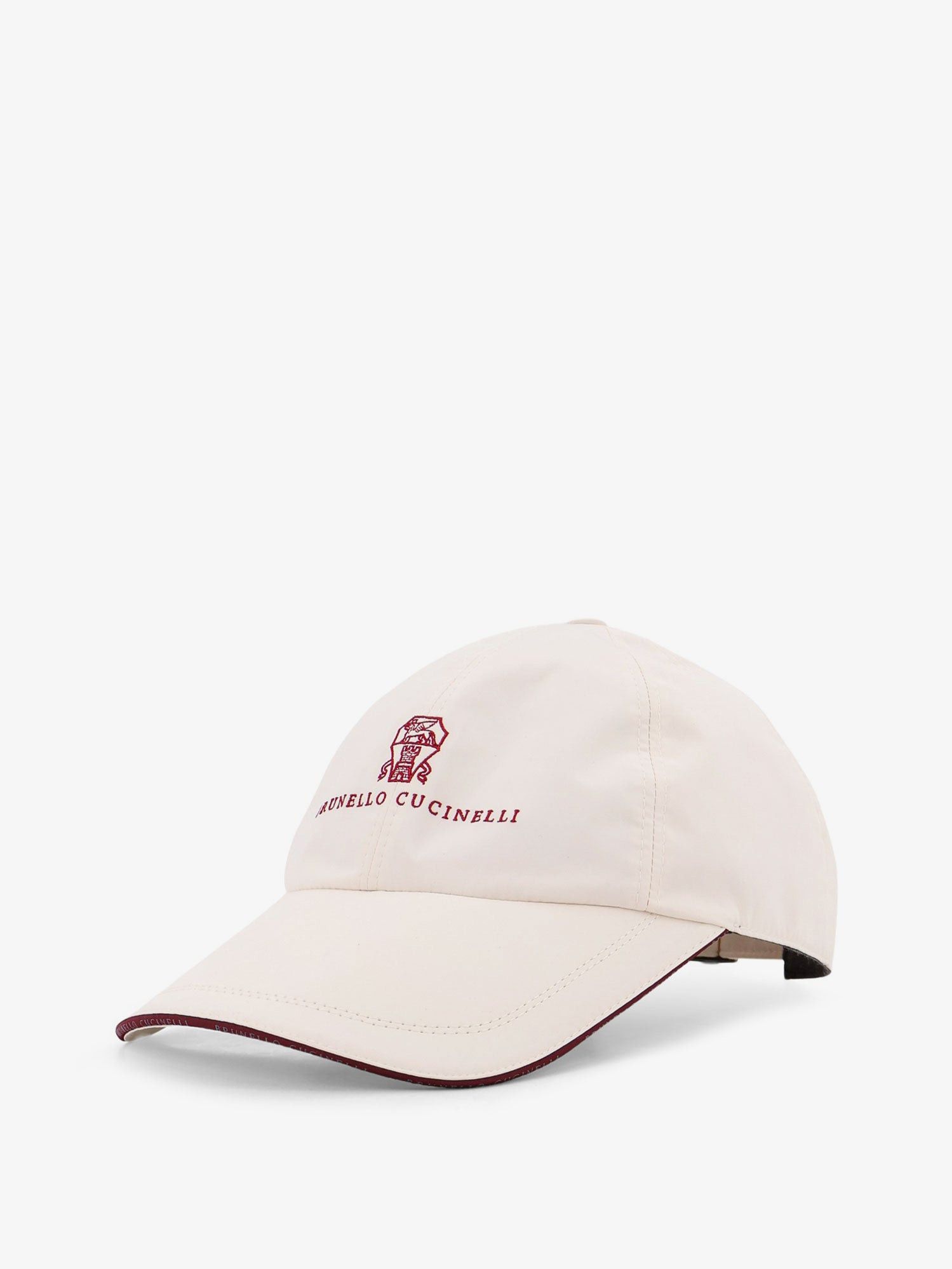 Brunello Cucinelli Nylon Hat With Embroidered Logo On The Front Size ONE SIZE - 2 Thumbnail